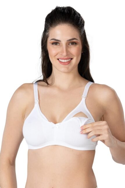BEYAZ MI Emay 1421 Modal Cotton Emzirme Sütyen