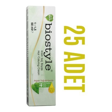 Biostyle Kuaför Seti 60 Ml 25 Adet Saç Boyası Oksidansız