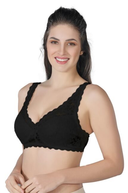 SİYAH MI Emay 188 C Pedli Dantelli Telli Toparlayıcı Sütyen
