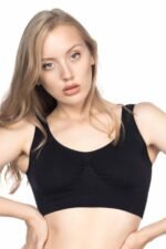 SİYAH MI Emay 4005 Soft Kalın Askı Büstiyer